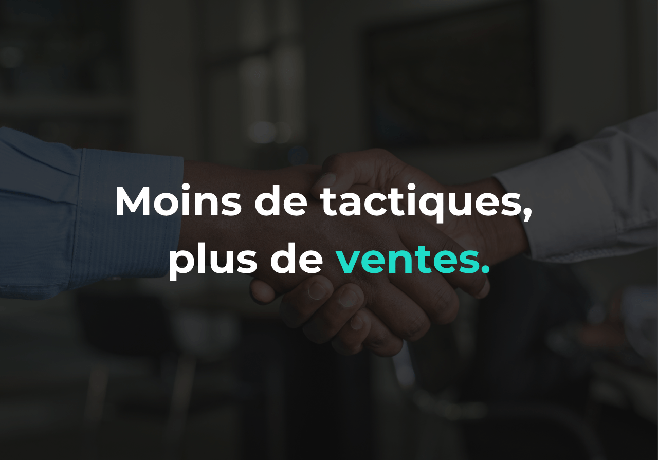 Cover : Moins de tactiques, plus de ventes